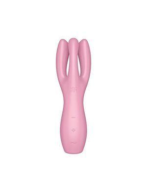 Клиторальный вибратор Satisfyer Threesome 3 Pink с тремя пальчиками