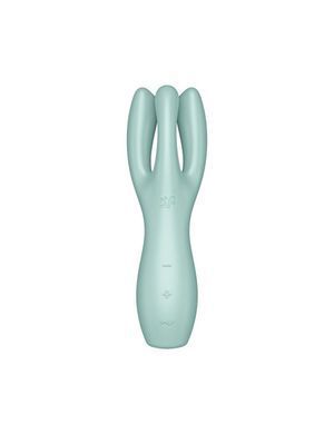 Клиторальный вибратор Satisfyer Threesome 3 Mint с тремя пальчиками