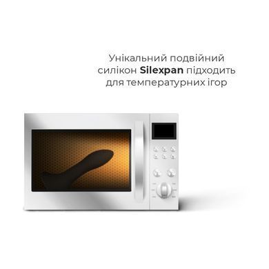Дилдо с присоской Adrien Lastic Hitsens 5 Black, отлично для страпона, диаметр 2,4см, длина 13см