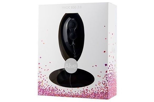 Виброяйцо Alive Magic Egg 2.0 Black