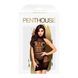 Мини-платье сетка с горлом Penthouse - Epic Night Black XL, Черный